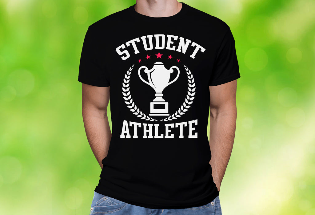Student Athlete "Classic" Black  Unisex T-Shirt
