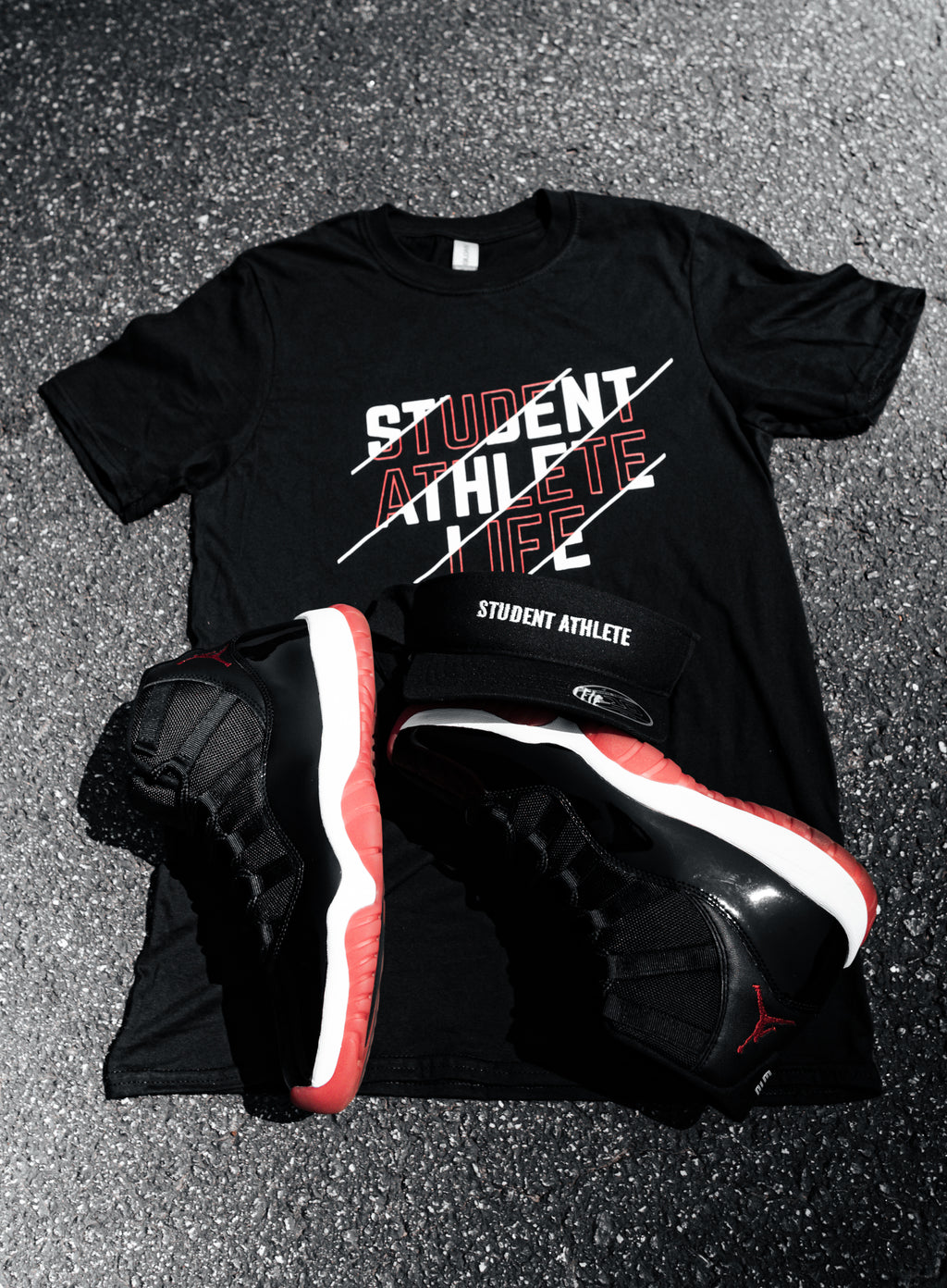 "Student Athlete Life" Black Short-Sleeve Unisex T-Shirt