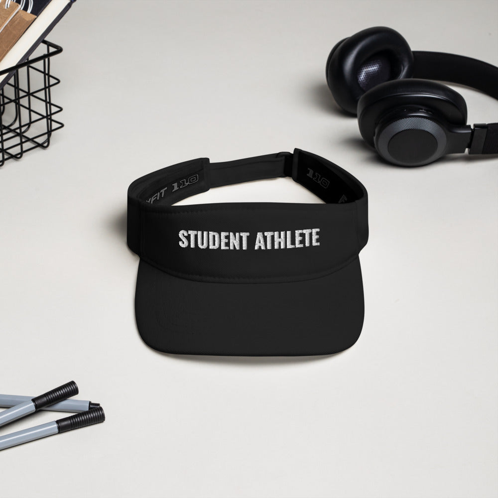 Student Athlete Shop Black Visor